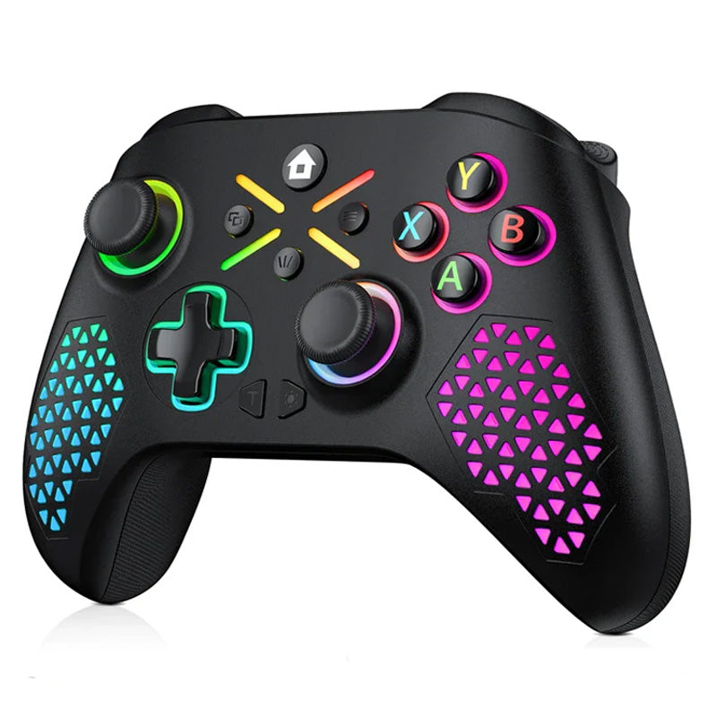 Comando BONADGET Wireless - Para PC, Xbox One/Series, Nintendo Switch e Android Comando BONADGET Wireless - Para PC, Xbox One/Series, Nintendo Switch e Android